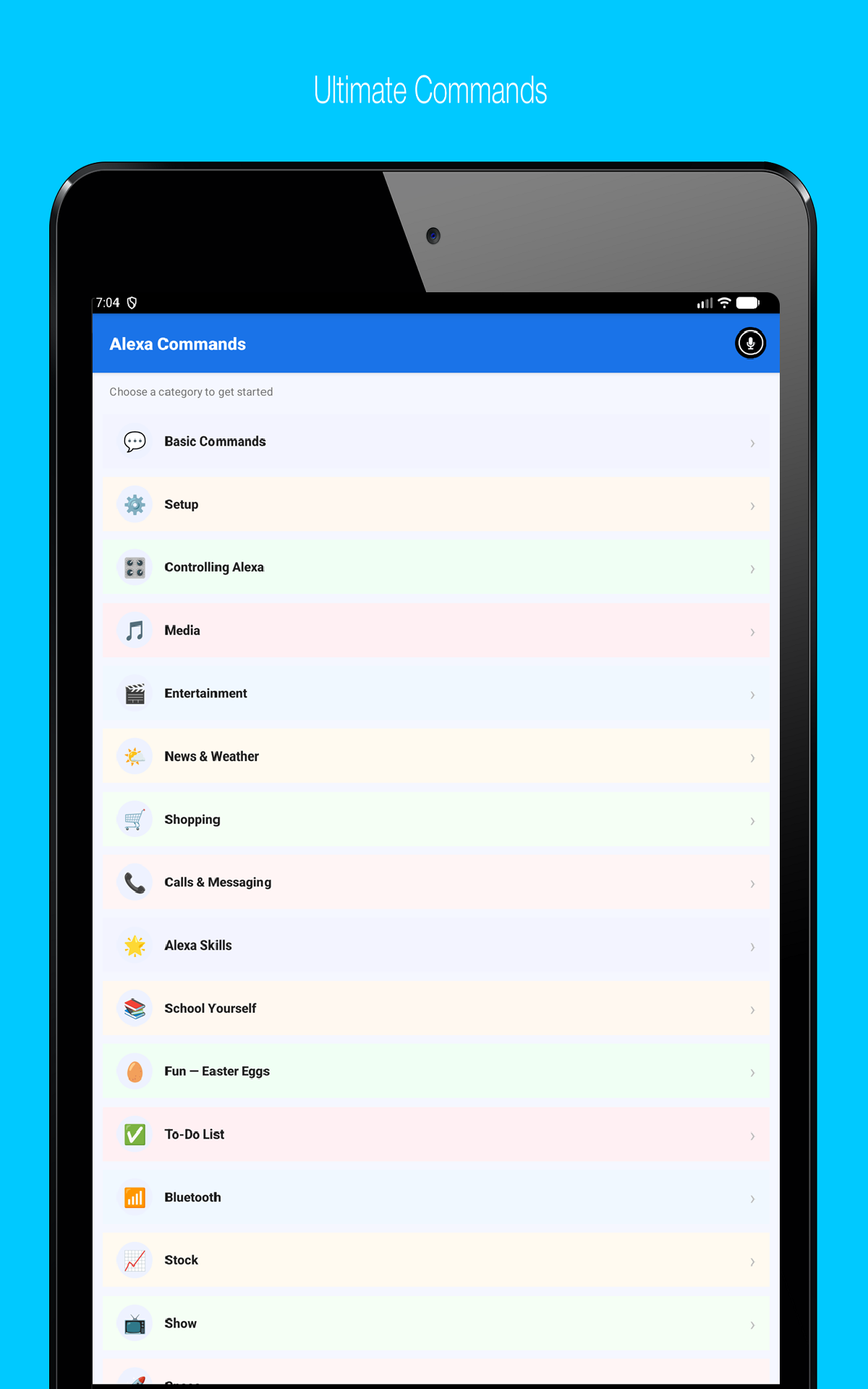 Commands For Alexa - App on Amazon Appstore