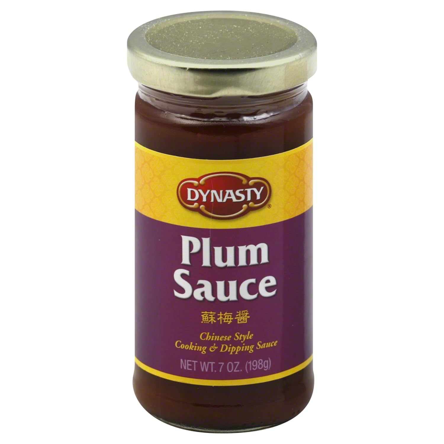 Dynasty Plum Sauce, Vegan, 7 Ounces (Pack Of 6)