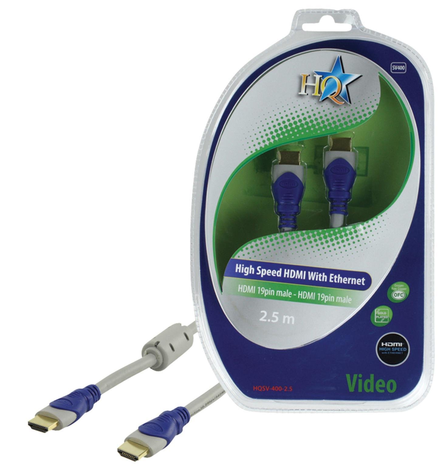 HQ Câble HDMI HQSS5560 - 2.5 M (norme 1.4