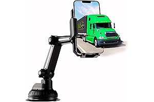 Heavy Duty Truck Phone Holder for Dashboard Windshield