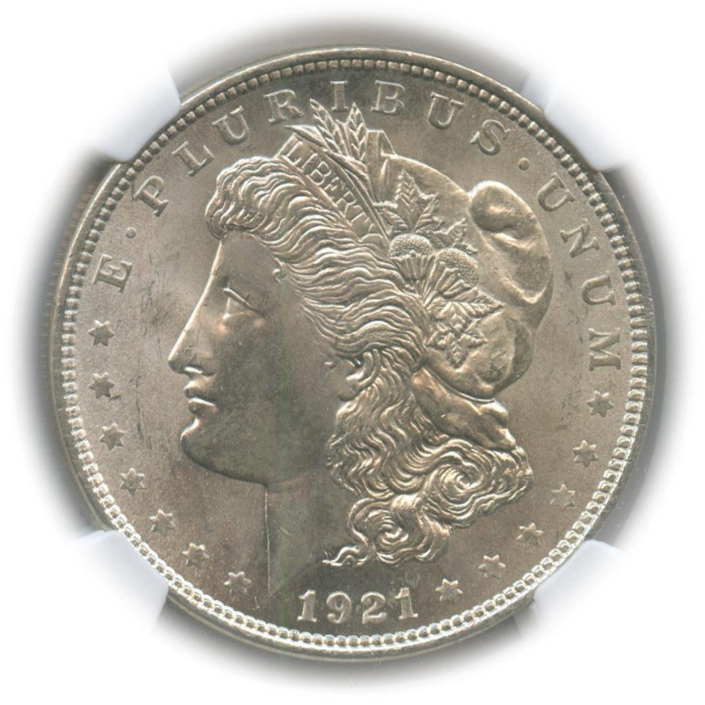 United States Mint 1921 Morgan Silver Dollar PCGS MS-63 (24.057g)