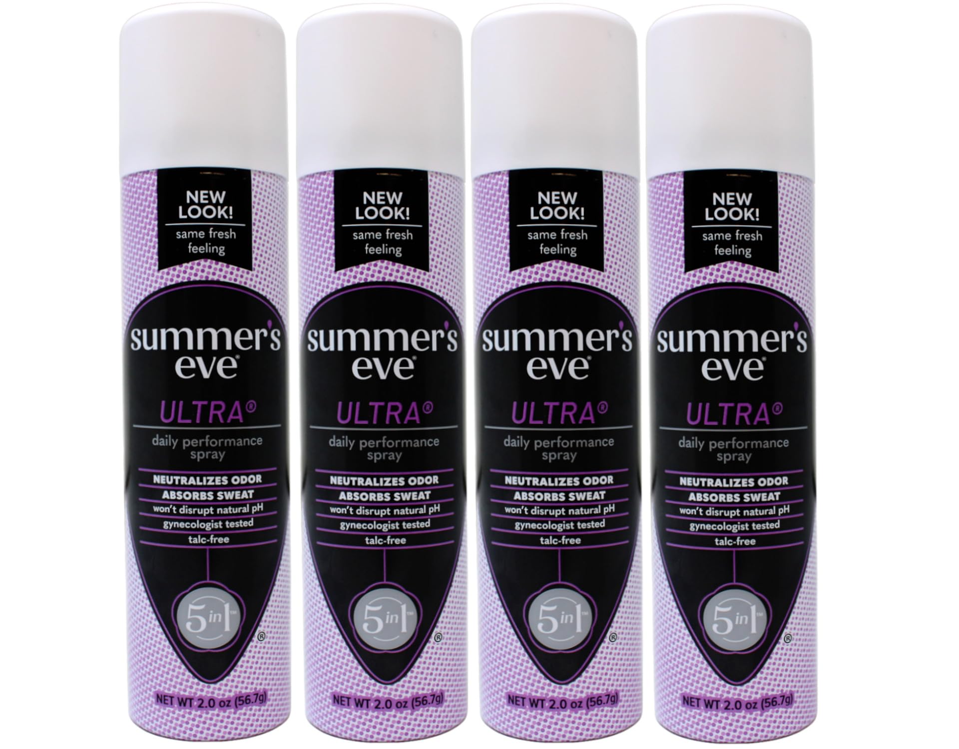 SUMMER'S EVE Ultra Feminine Deodorant Spray-2 oz, 2 ct (Quantity of 4)