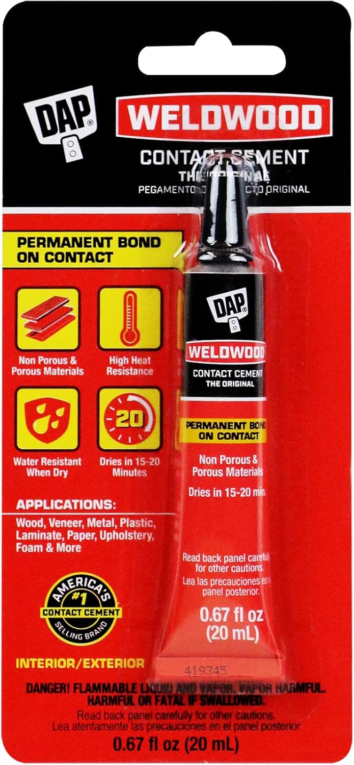 Pegamento de Contacto DAP Weldwood Original Tan 0.67 oz