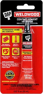 DAP Weldwood Original Contact Cement, Tan, 0.67 Oz (7079800129)
