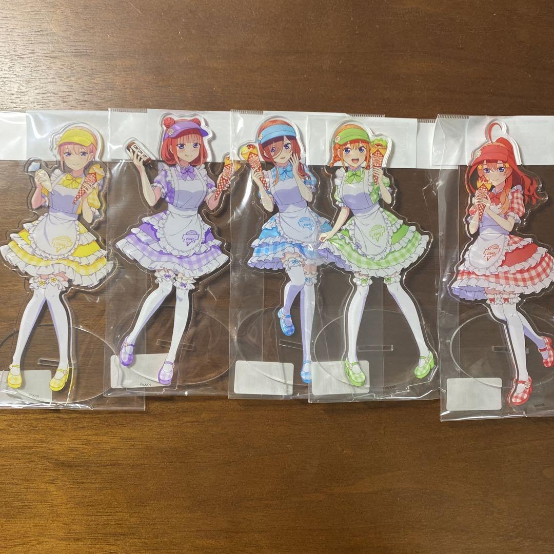 五等分の花嫁　マリオンクレープ　コラボ　アクリルスタンド 五等分の花嫁 マリオンクレープ コラボ アクリルスタンド 【公式通販】