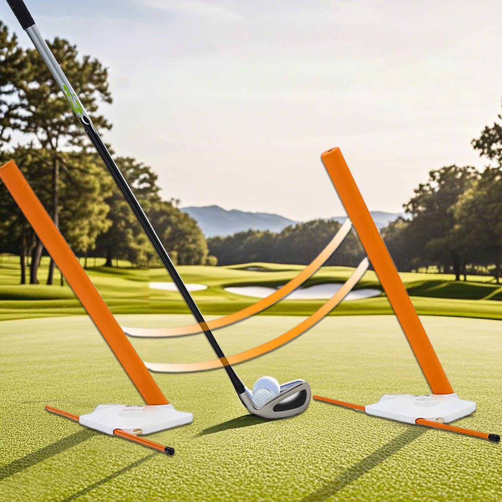 Allenatore Per Swing Golf Correttore Postura Swing Golf | Attrezzo Regolabile Per Allenamento Palla Sportiva Donne Ragazze Giovani Ragazzi