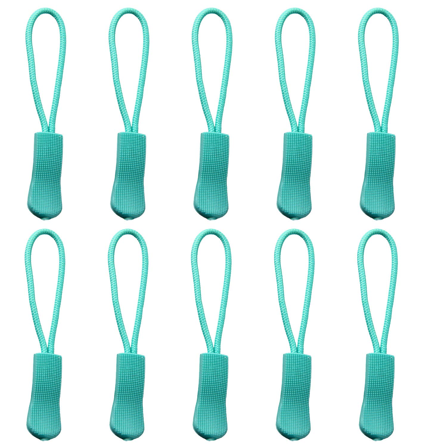 Luggage Zipper Pull Replacement for Backpack: YZSFIRM 10 Pcs Blue Zipper Tab