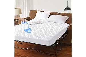GRT Waterproof Sleeper Sofa Mattress Topper
