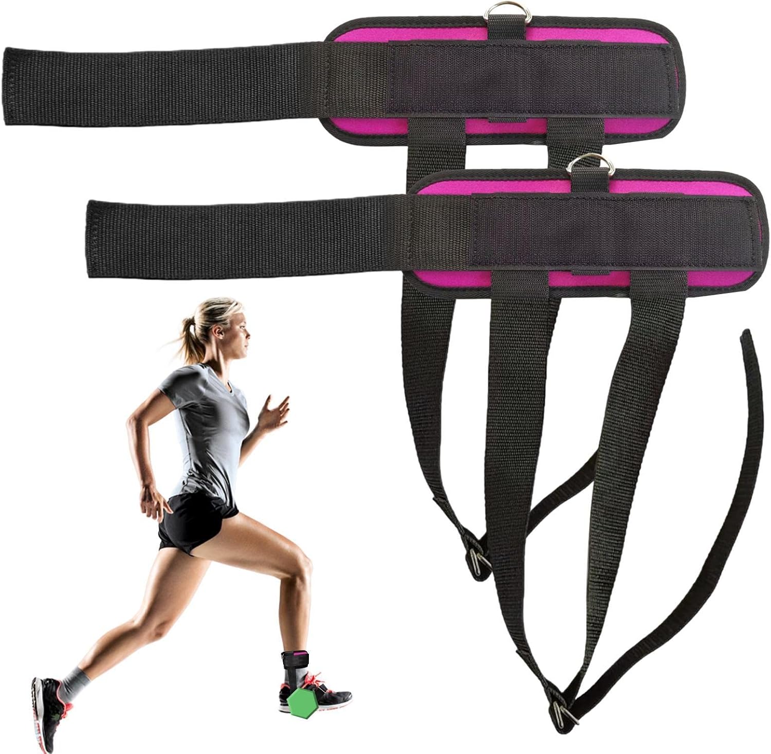 Adjustable Ankle Weights Durable Lower Body Strength Training Band