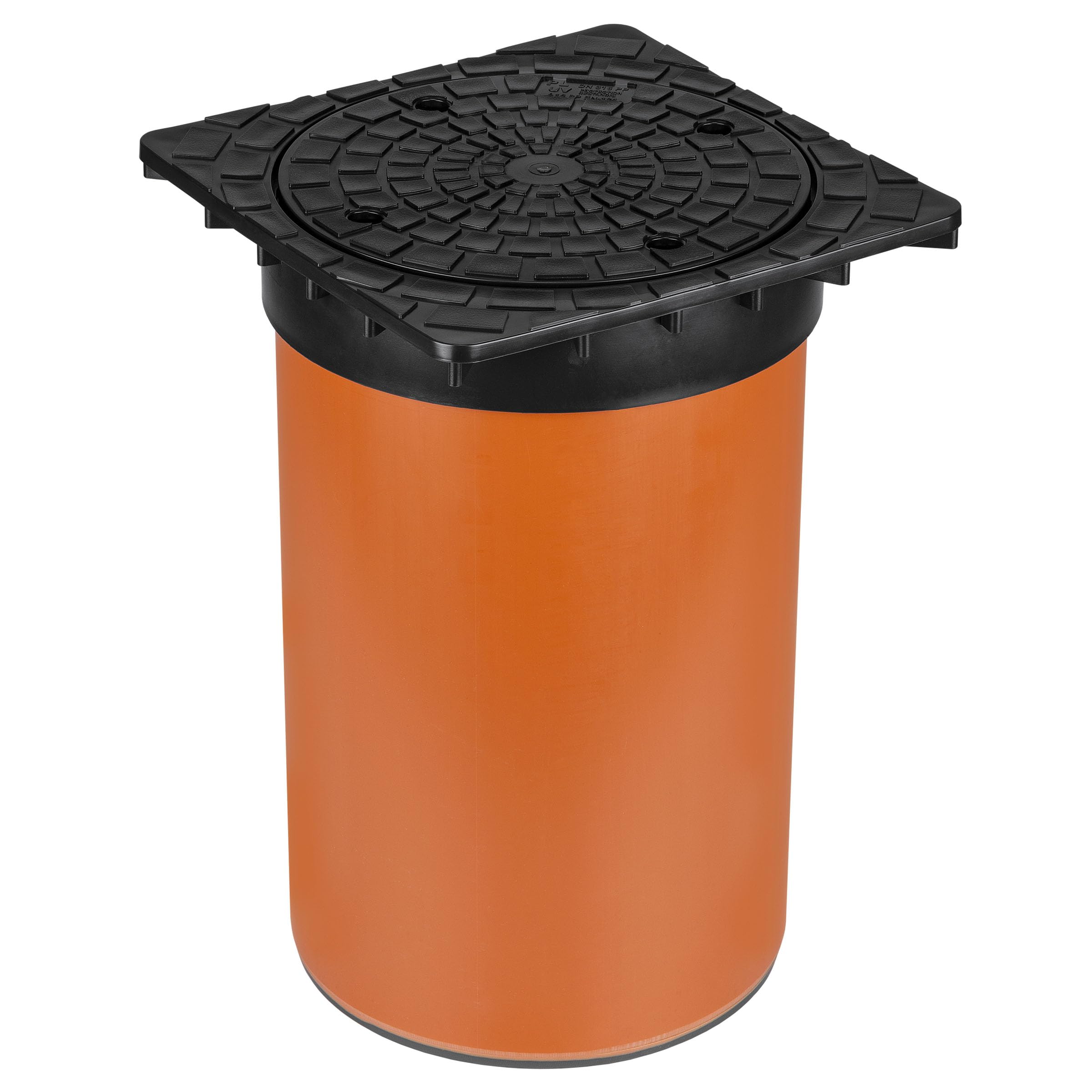 Manhole Cover for Corrugated Pipe 315mm Underground Drain Inspection Chamber Lid Black