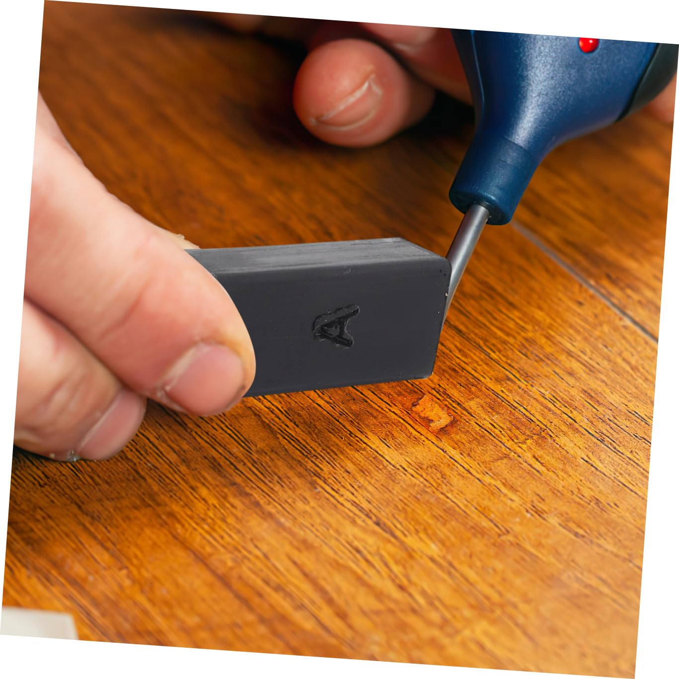 Kit Riparazione Pavimento Legno Cera Resina per Graffi | Laminato e Superfici Varie, Tecnologia di Riscaldamento Rapido, Accessori Heater Inclusi