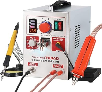 709AD Battery Spot Welder for Welding Lithium-ion Battery Pack, Equipped with Cooling System and Intelligent Welding Function