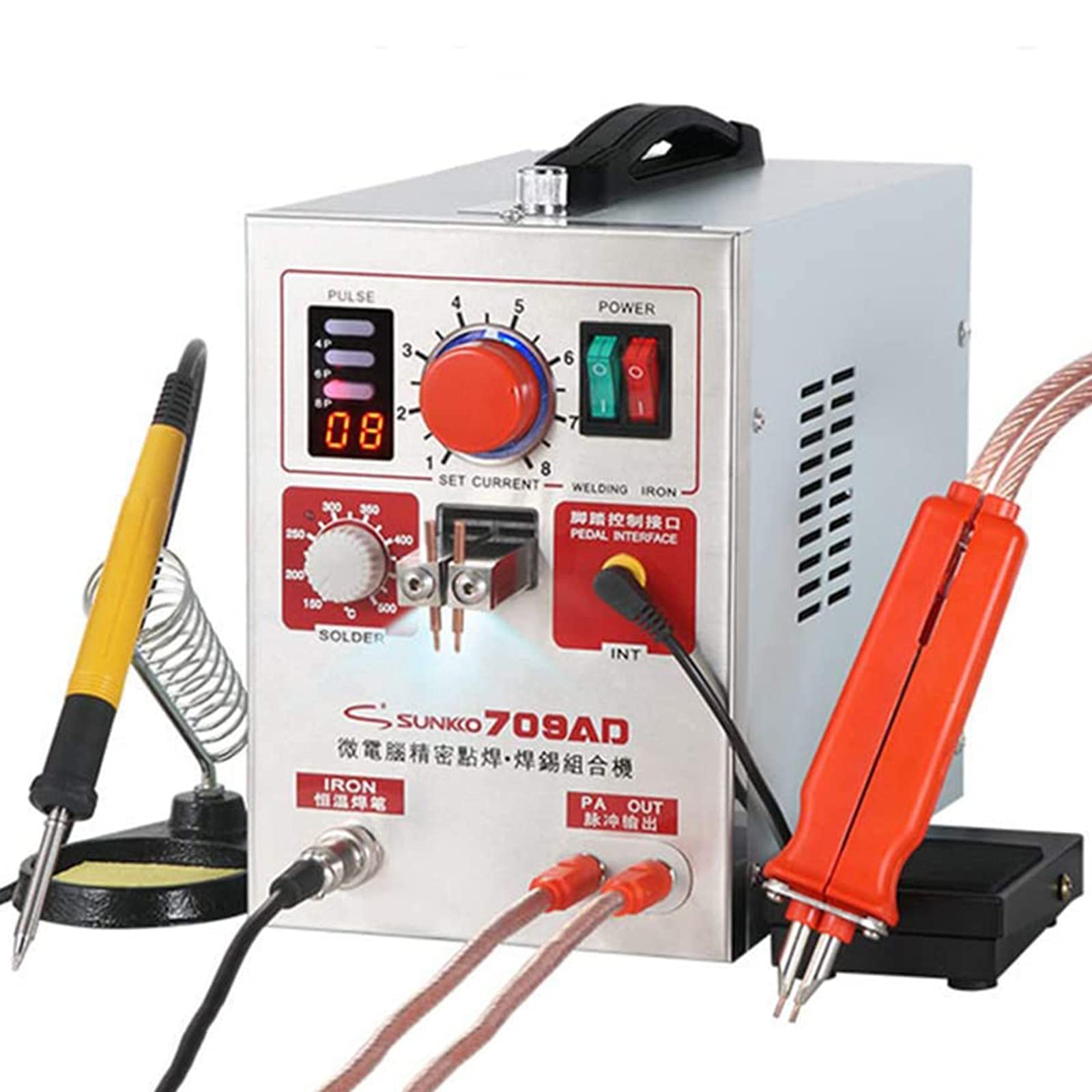 Soudeuse par points de batterie KLUFO 110V pour assembler et réparer des blocs lithium-ion