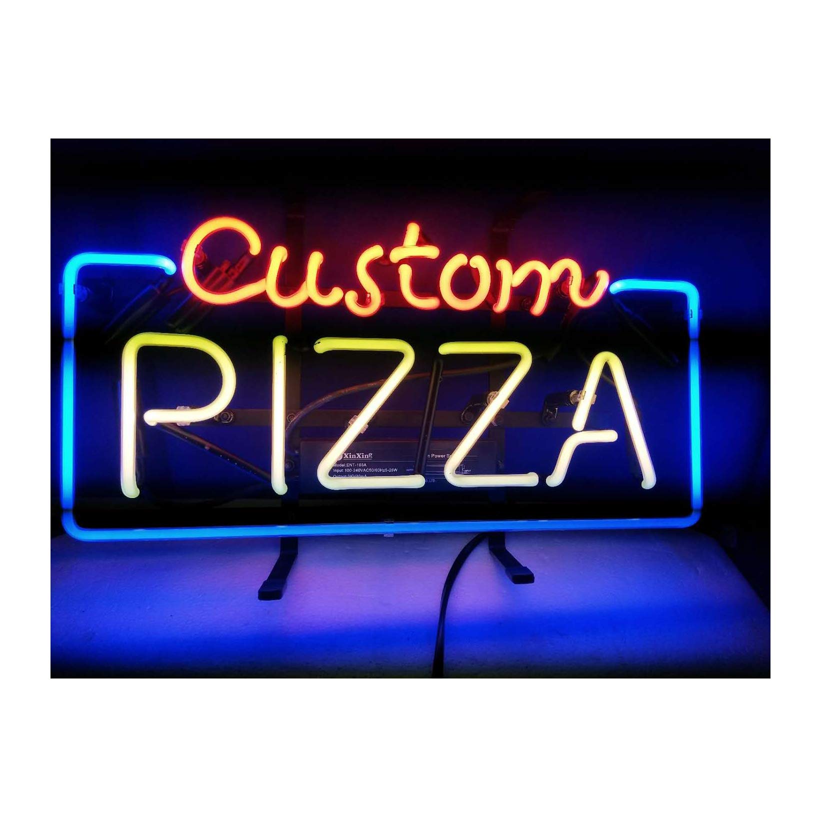 Amazon | ネオンサインCustom Pizza、ネオン管 ネオンインテリア NEON 