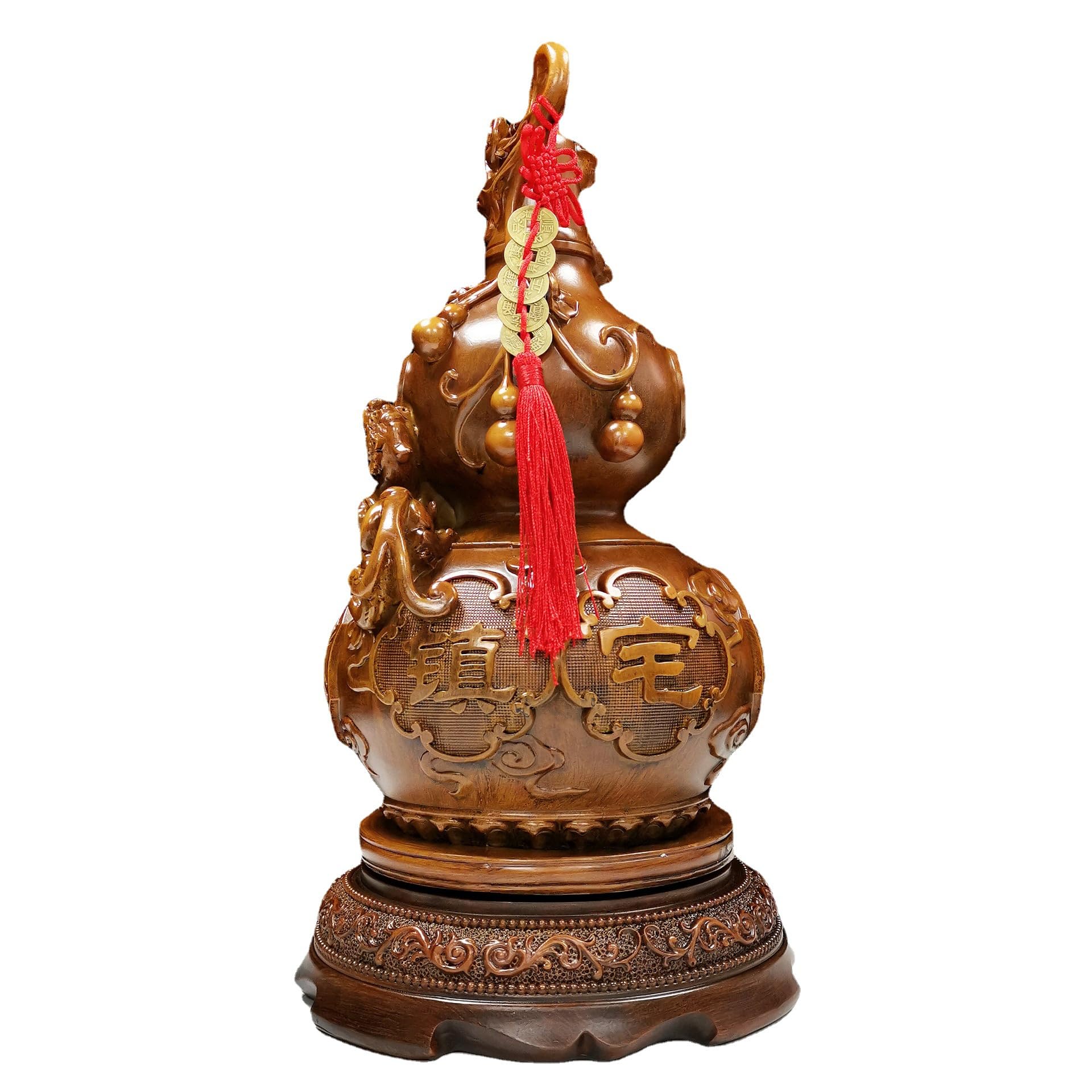 Amazon.com: 貔貅招财镇宅葫芦摆件家居客厅酒柜装饰工艺礼品fengshui