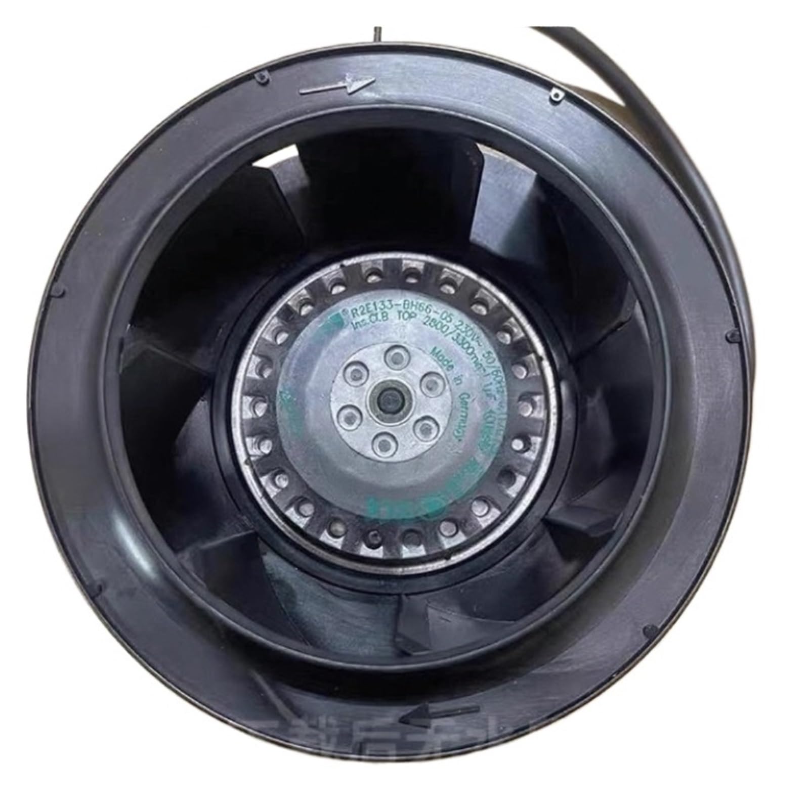 Ventilateur à Turbine R2E225-BD92-19 pour systèmes de ventilation industrielle