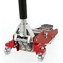 Low Profile Floor Jack 1.5 Ton, 3300LBS Hydraulic Car Jack with 3-3/20" to 14-10/27" Lift Range | Aluminum Steel Racing Jack with Dual Piston Quick Lift | Professional Garage Shop Equipment