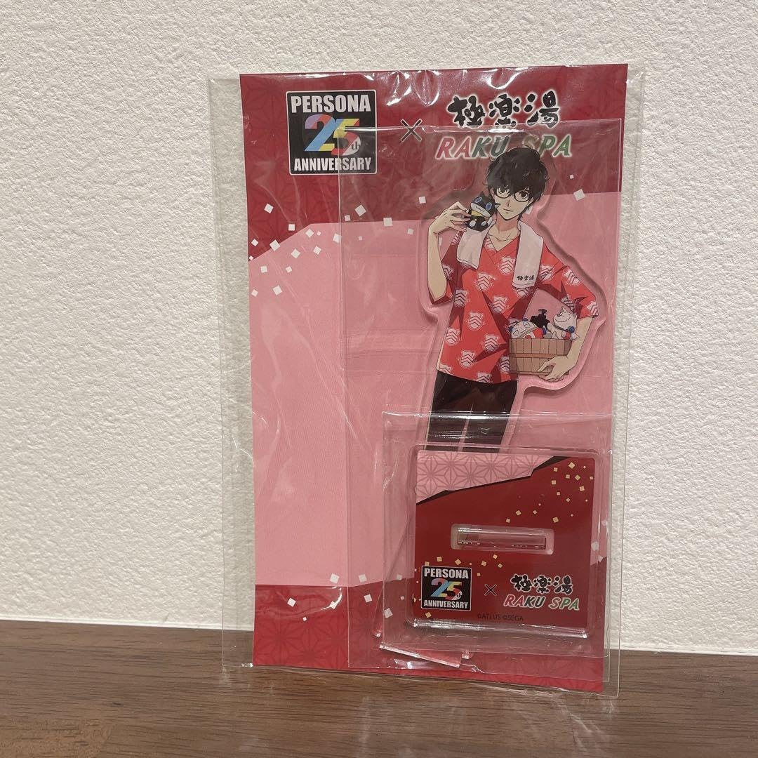 極楽湯 アクリルスタンドP5 ペルソナ 主人公 グッズ-スタンドポップ】ペルソナ 主人公アクリルスタンドP5