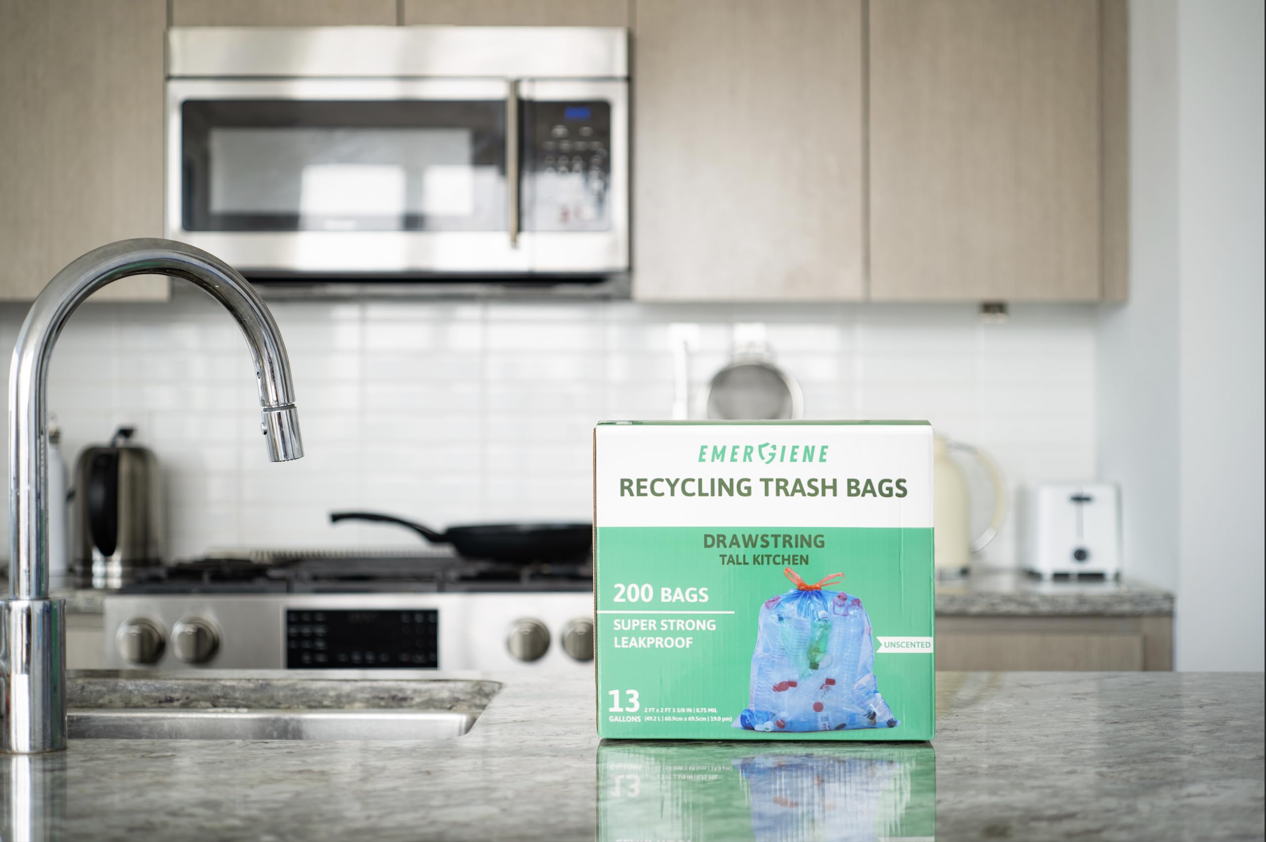 2 Sacs Poubelle Lavables Et Réutilisables 75×70 Cm (100 L) – Tri Des Déchets