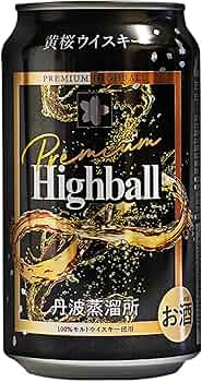 Amazon.co.jp: 黄桜 ウイスキー プレミアムハイボール 缶 国産 350ml