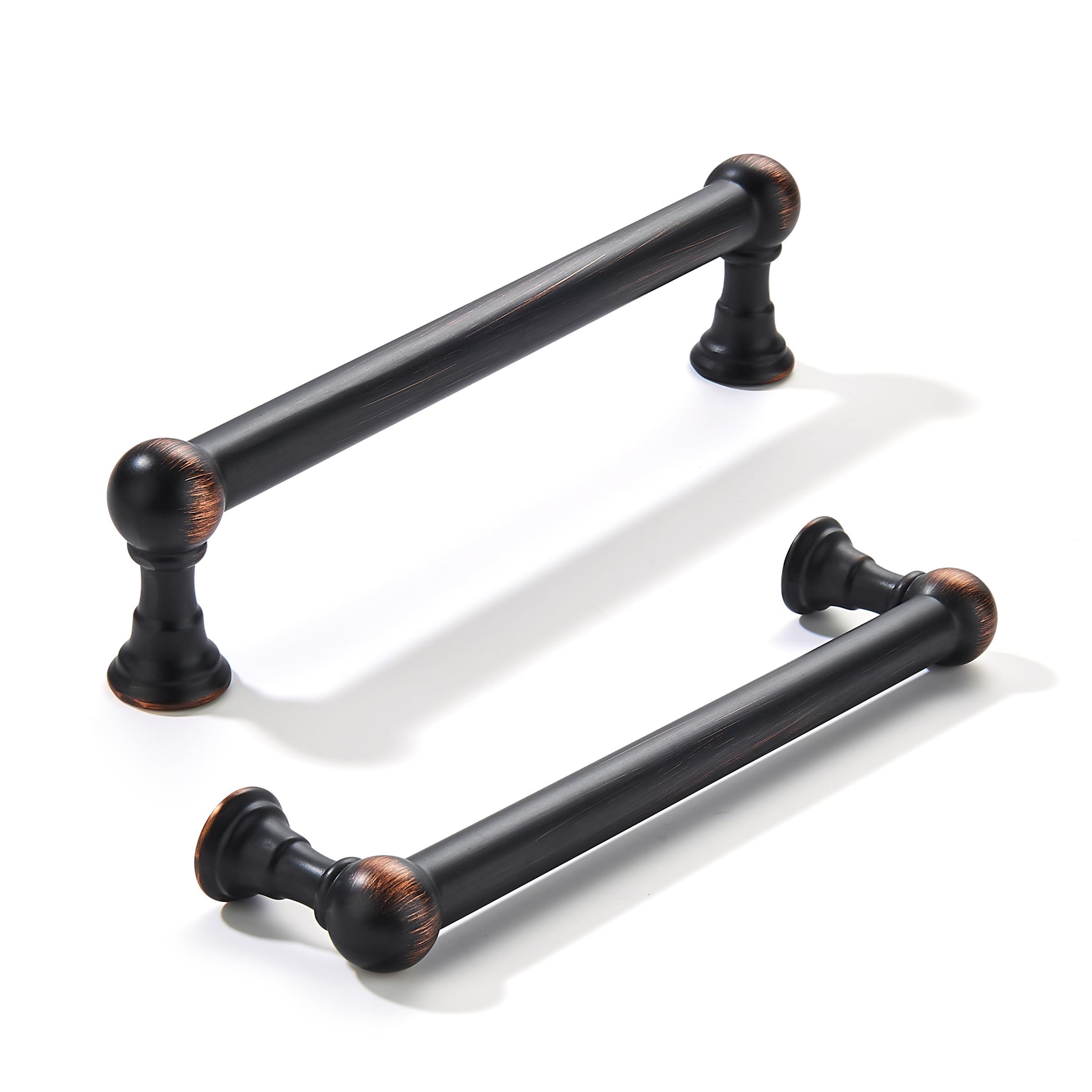 Khtumeware - 80309 Oil Rubbed Bronze Cabinet Pulls CTC 5 in (128 mm) 10 Pack