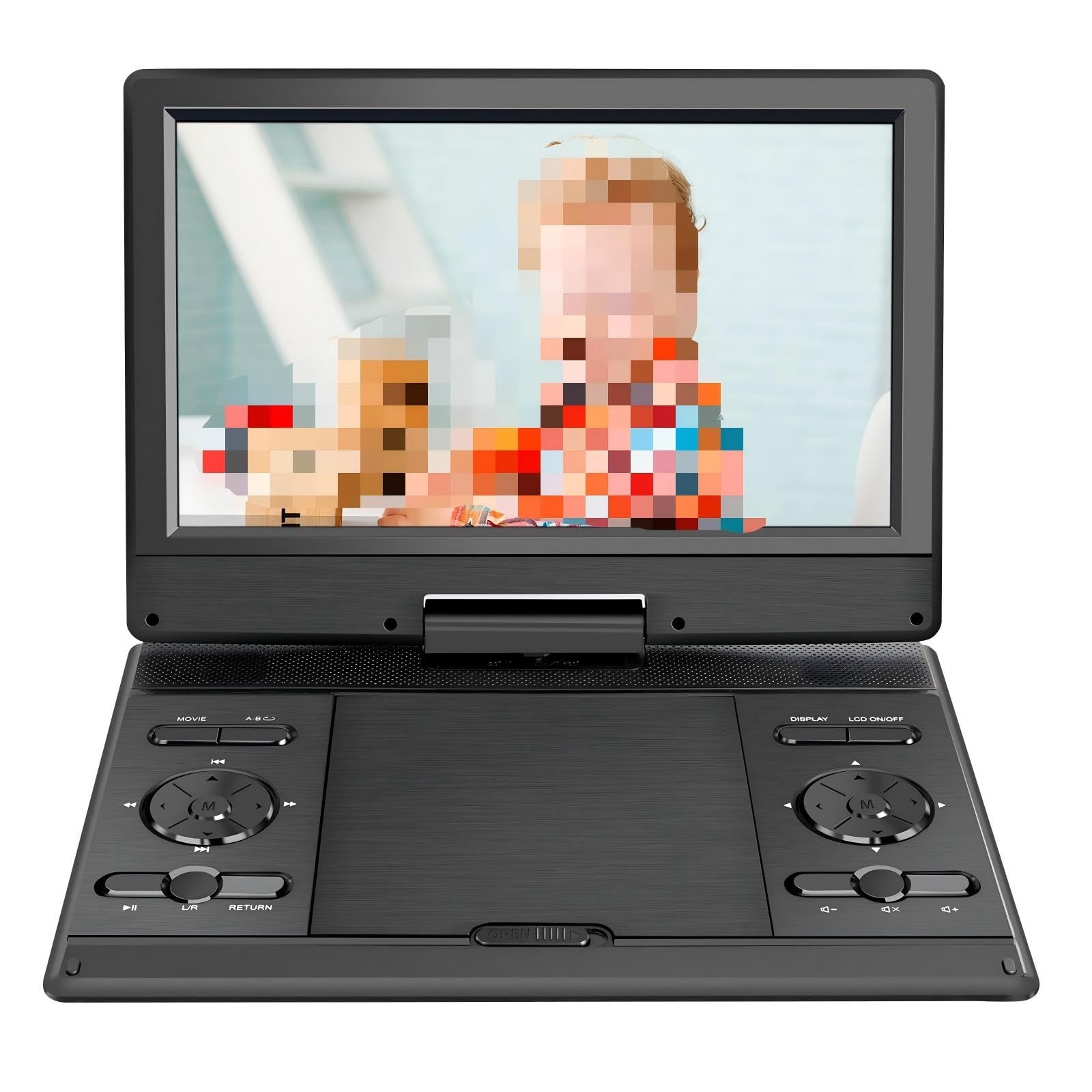 Reproductor de DVD portátil móvil alta definición formato completo Hogar Batería de larga duración