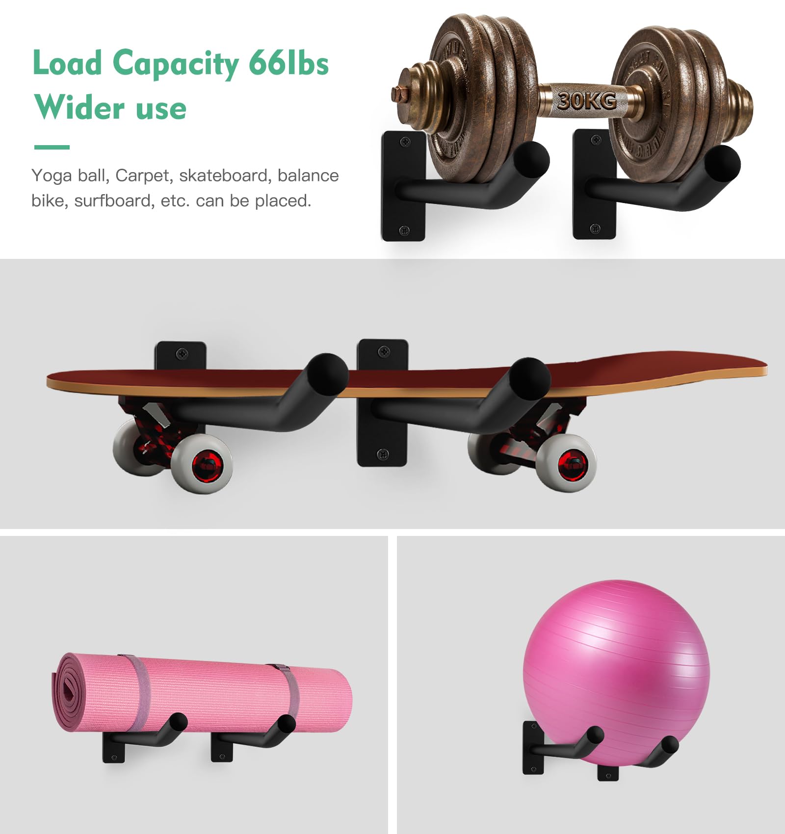 Medicine Ball Rack,Exercise Ball Holder,Wall Rack For Gym Garage Storage Yoga