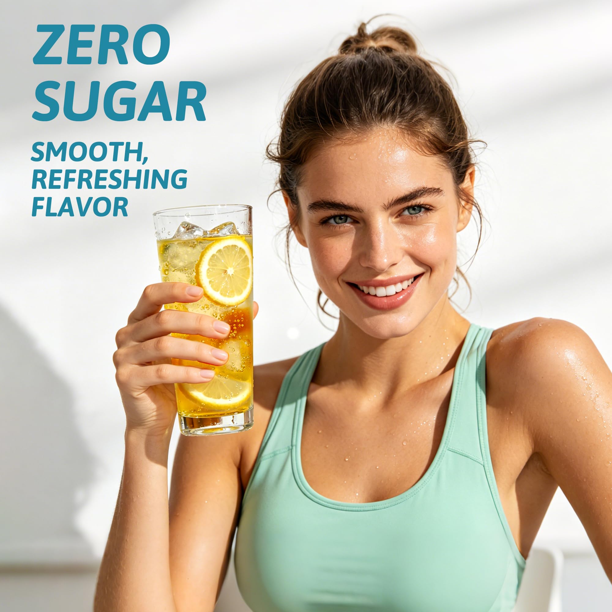 20Sticks High Sodium Electrolyte Powder Packets Sugar Free 8 Flavors — Amazon image 4