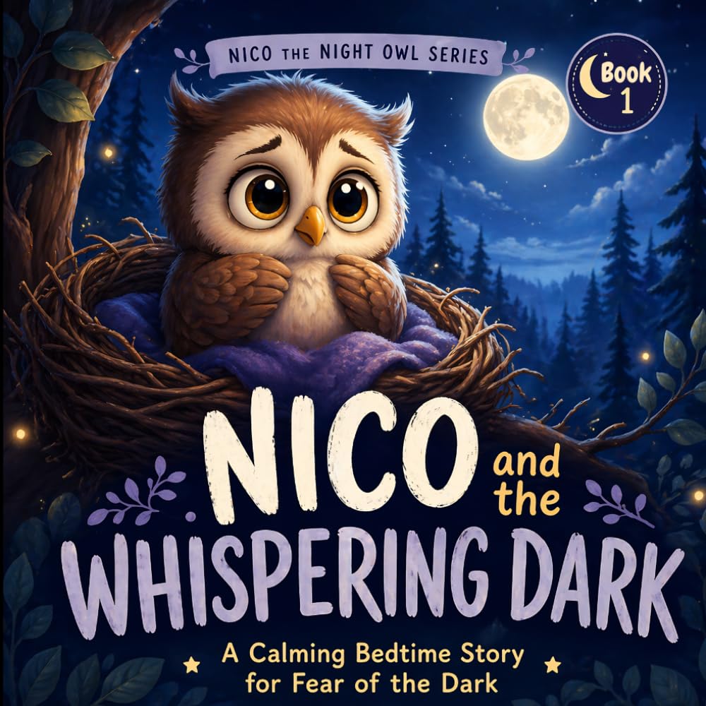 Nico and the Whispering Dark: Helping children feel safe in the dark (Nico the Night Owl Series)