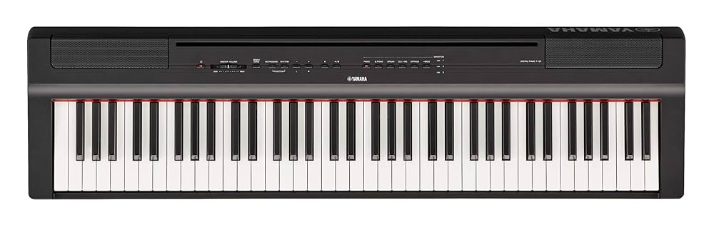 Yamaha P-121B 73-Key Digital Piano, Black : Amazon.in