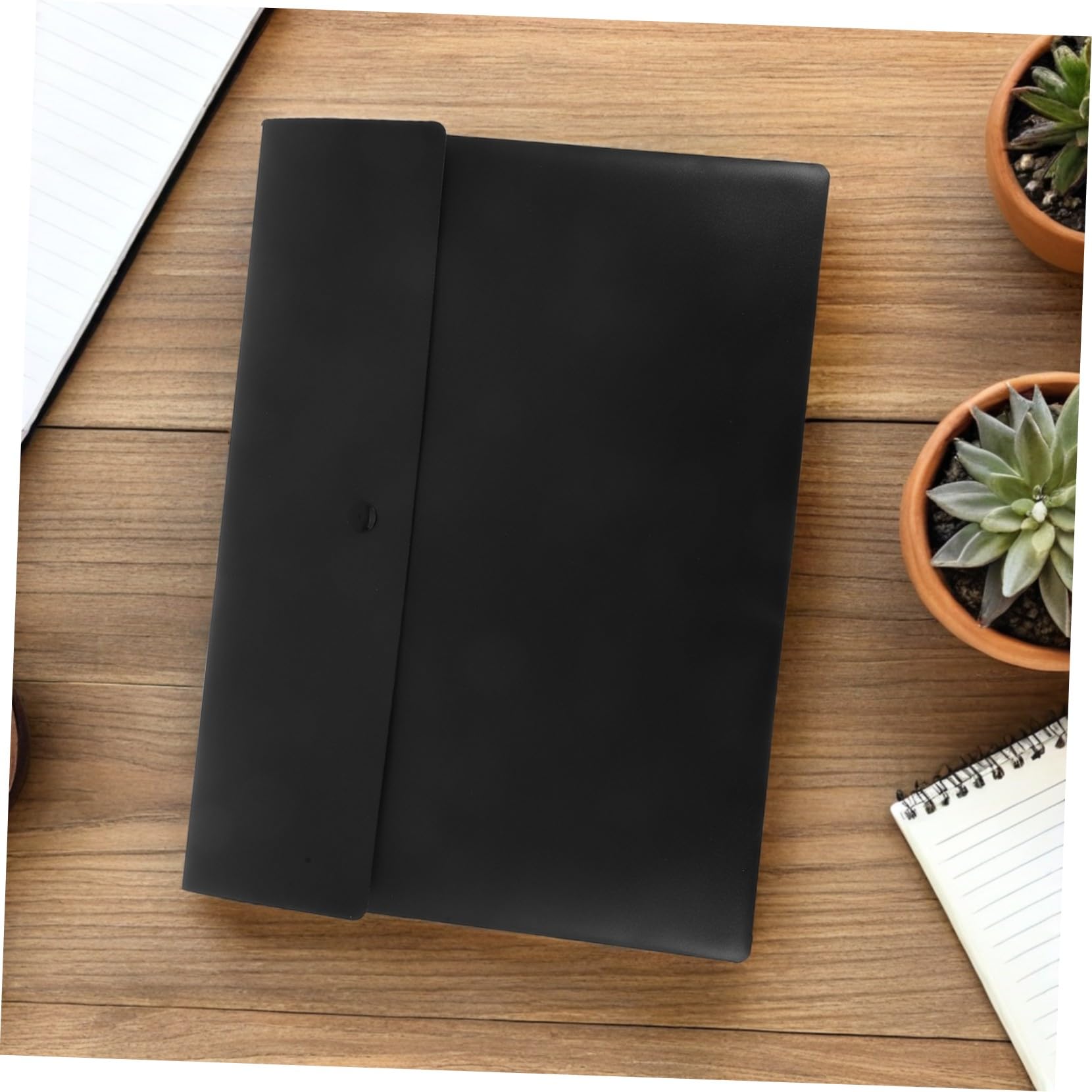 10 Pezzi Documenti con Bottone Organizer Ufficio in PP Spesso Buste Porta Documenti Resistenti Strappo e Acqua Capacità Ampia per Scuola e Business