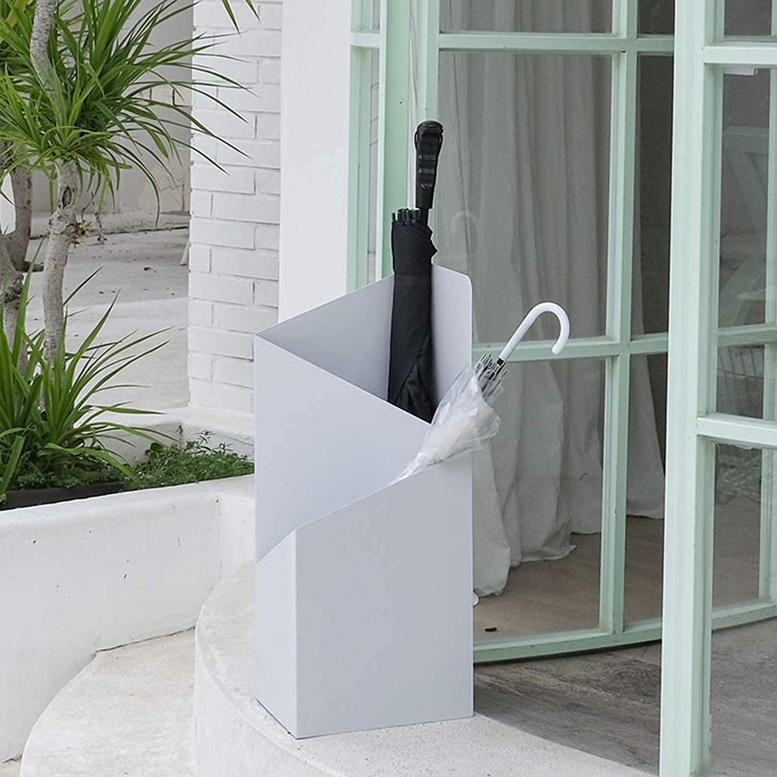 Porte-parapluie En Fer Forgé À La Maison, Support De Rangement Pour