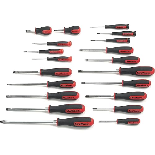 GEARWRENCH 20 Piece Phillips,Slotted,& Torx Screwdriver Set | 80066