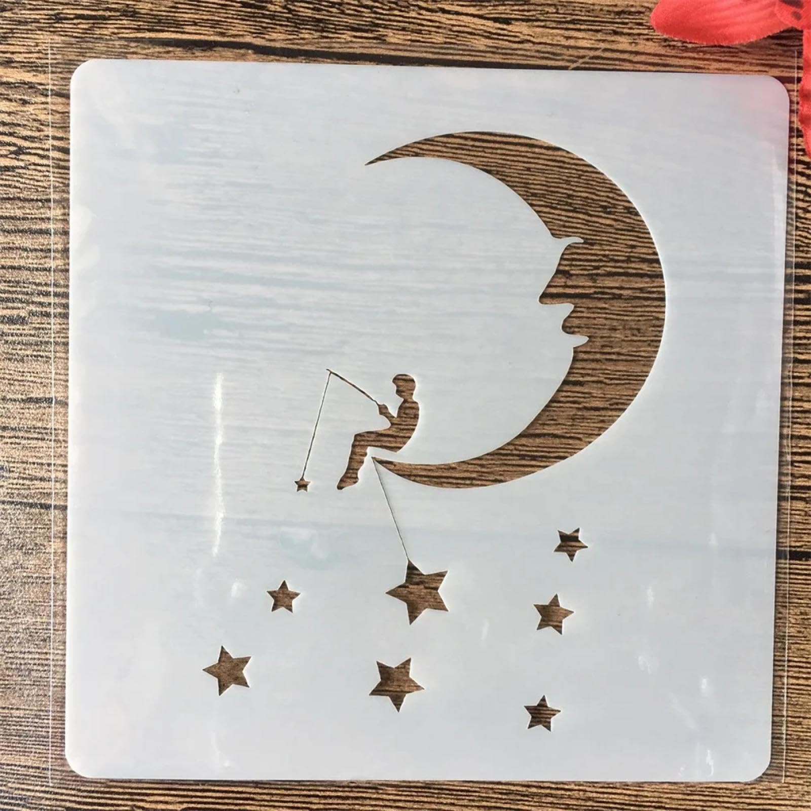 Schablonen zum Malen, 9 Stück, 13 cm, Blätter, Baum, wiederverwendbare Schablonen zum Malen auf Wänden, Möbeln, Basteln, Scrapbooking, Karten, Bodenzeichnungen, Heimdekoration
