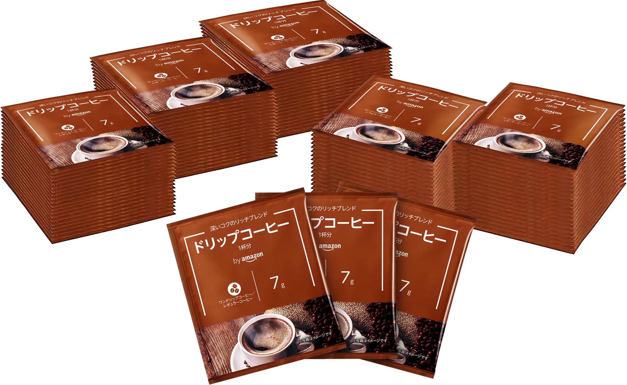 Amazon.co.jp: by Amazonドリップコーヒー 深いコクのリッチブレンド