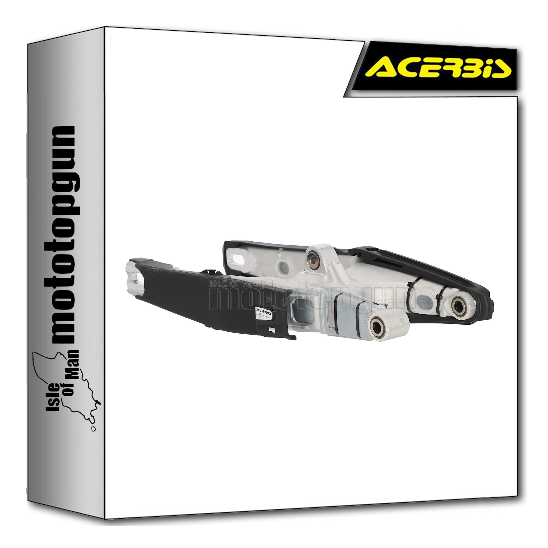 acerbis 0024876.223 copriforcella teketmagnet nero compatibile con ktm exc-f 450 2012 2013 2014 2015 2016 2017 2018 2019 2020 2021 2022 mototopgun