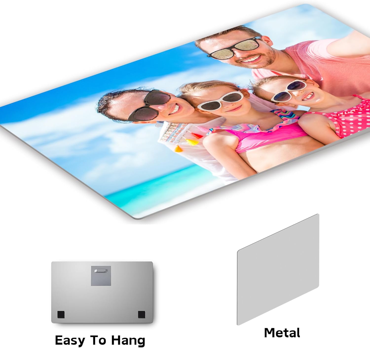 DROLLX Custom Metal Photo Prints Wall Art Decor Personalized Aluminum Prints with Your Photos customized picture gifts - Image 3