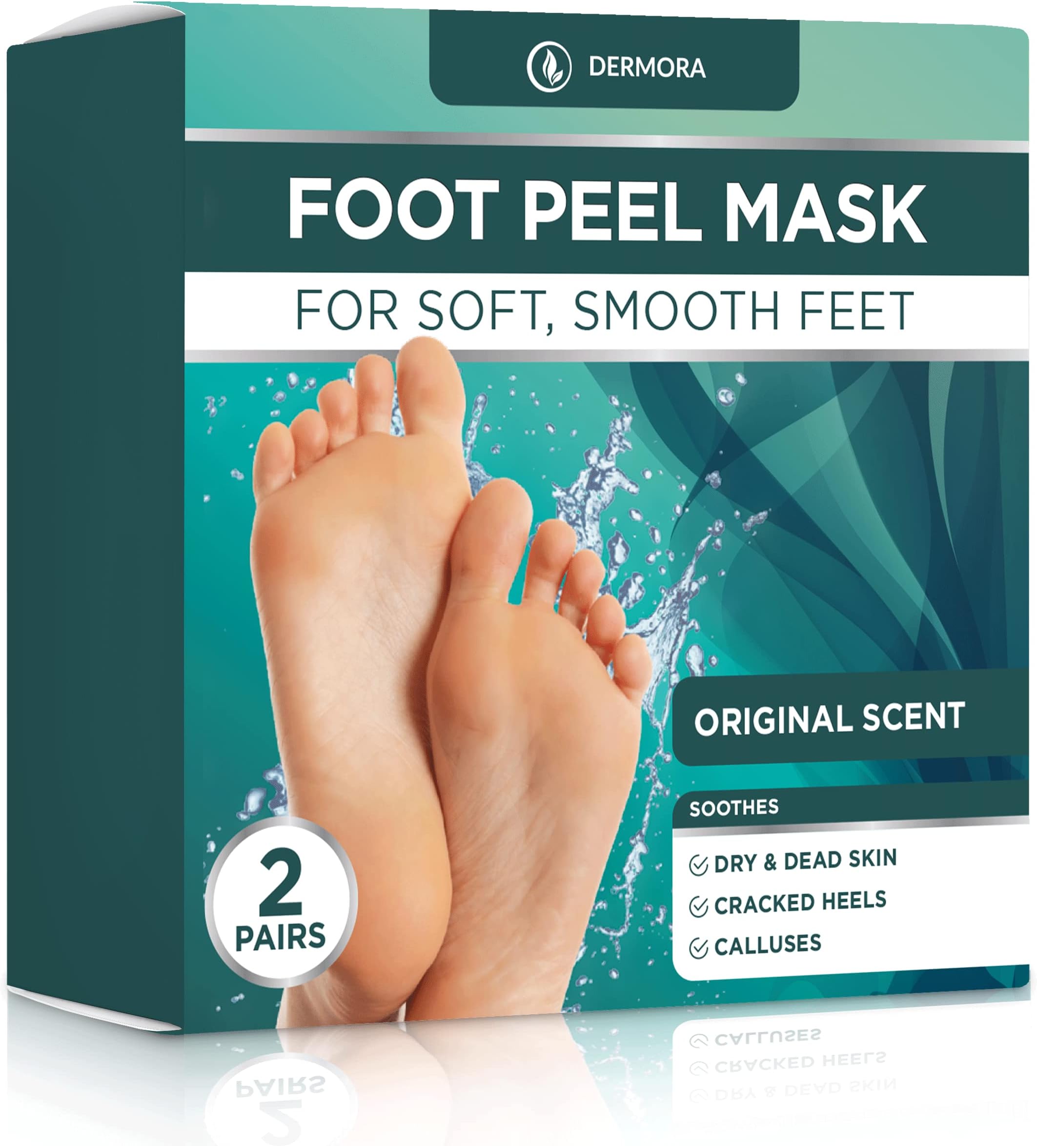 Foot Peel Mask - 2PK - Lavender