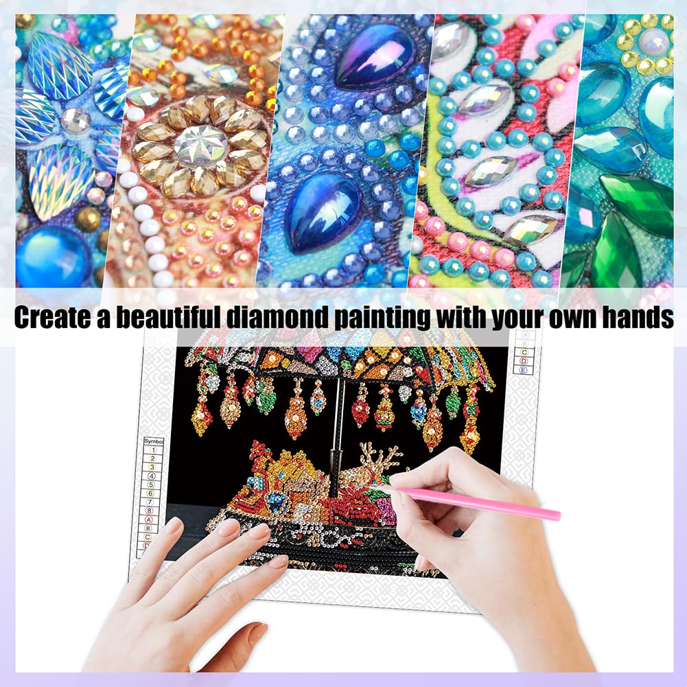5D Diamantkunstgemälde 30x30 cm