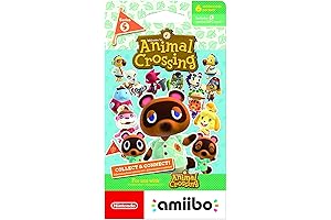 Nintendo Animal Crossing Amiibo Cards - Series 5, 6-Card Pack