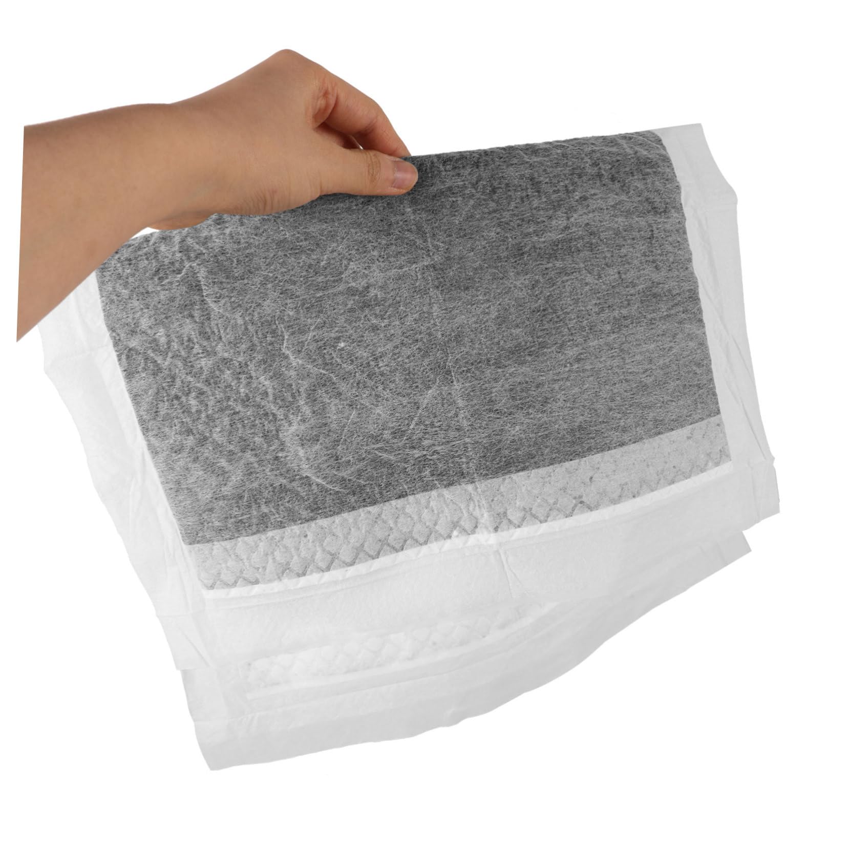 Alfombrilla Absorbente para Orina de Mascotas, Almohadilla Desechable de Tela No Tejida, Ligera 33x45 Cm para Uso en Exteriores y Viajes, Paquete de 100 Unidades
