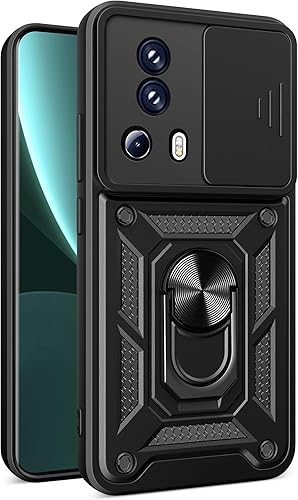 Vista 76 de Carcasa de soporte compatible con Motorola Razr 2023, con cubierta deslizante para lente de cámara compatible con Motorola Razr 40 5G 2023 XT2323-1