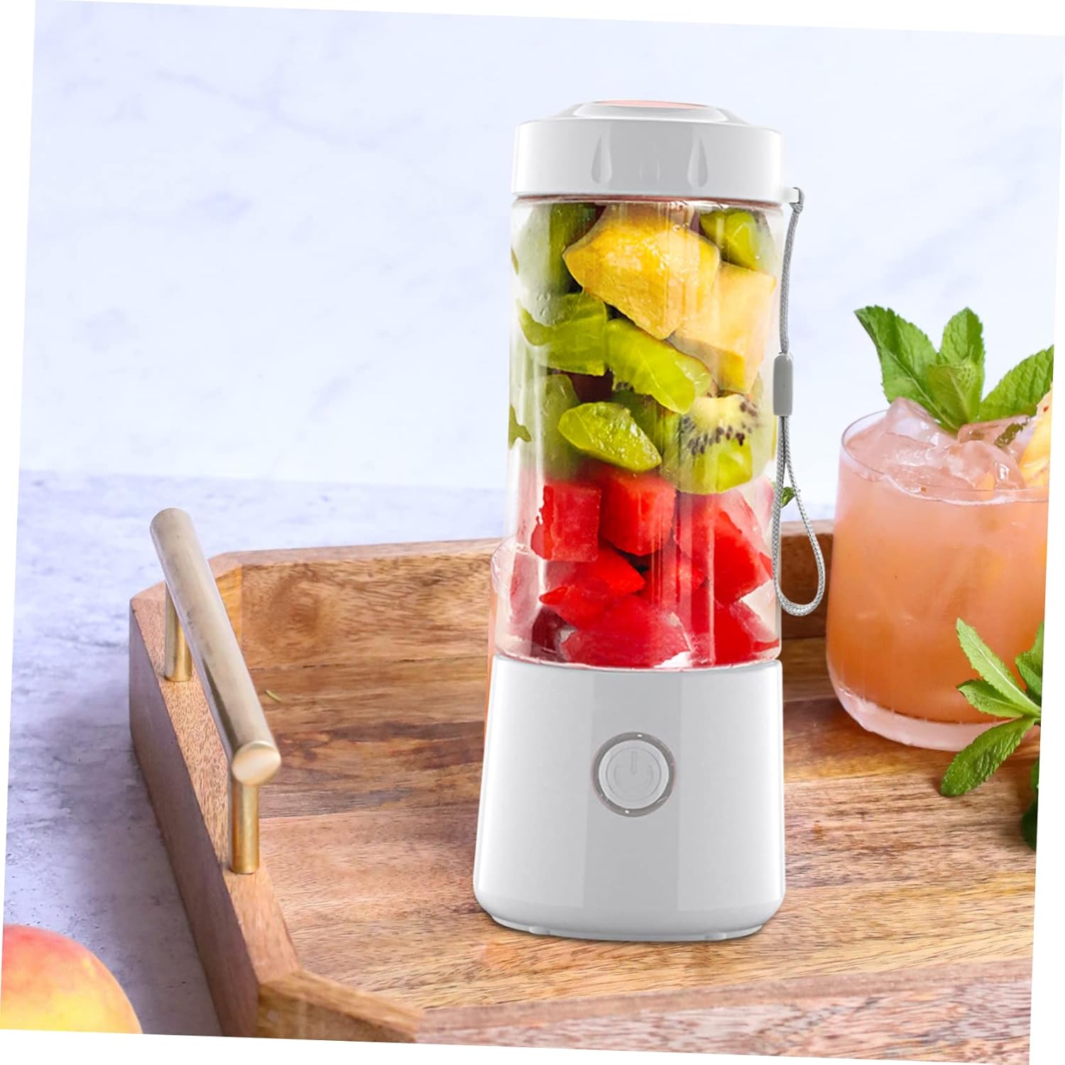 Unomor Portable Personal Fruit Juicer Citrus Juice Maker with Silicone Seal Leakproof Design for Outdoor Travel Camping Gym Home Use