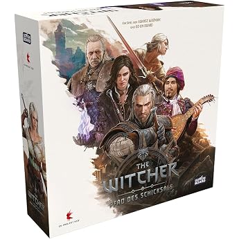 Go on Board, The Witcher: Path of Destiny, Basic Game, Connoisseur Game | Fantasy adventure game in the Witcher universe for 