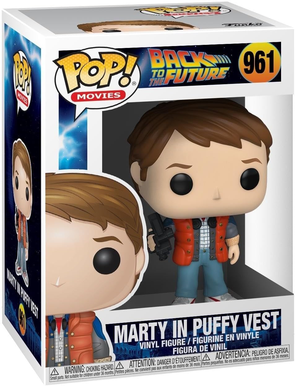 Pop! Movies: Back to The Future - Marty in Puffy Vest