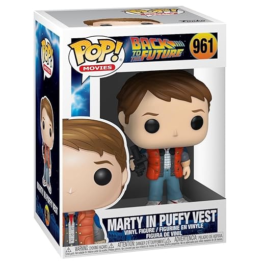 Funko Pop! Movies: Back To The Future - Marty In Puffy Vest