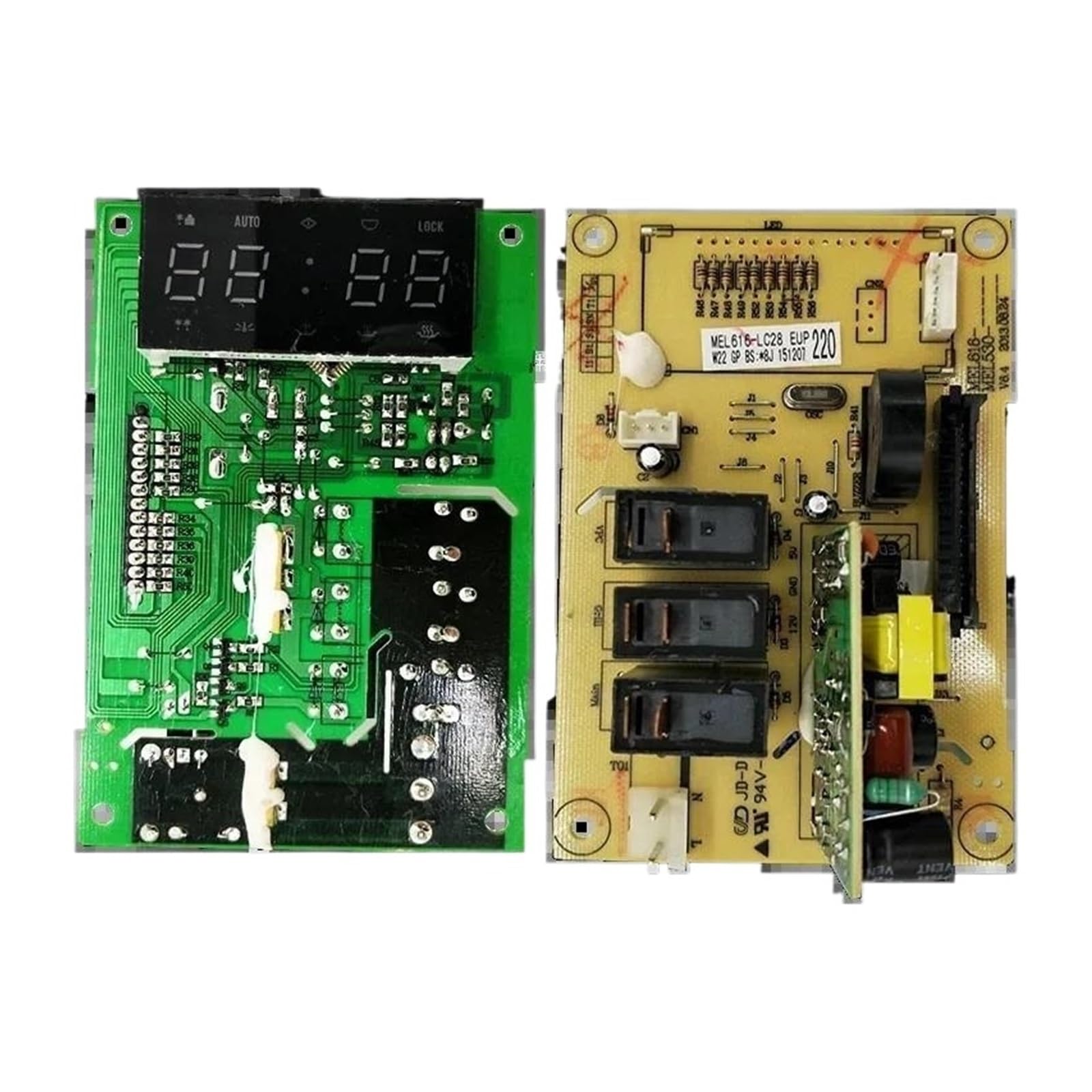 Repuesto, compatible con Galanz, horno microondas G80F23CSL-Q6(R0) MEL616-LC28 placa base microondas accesorios TO