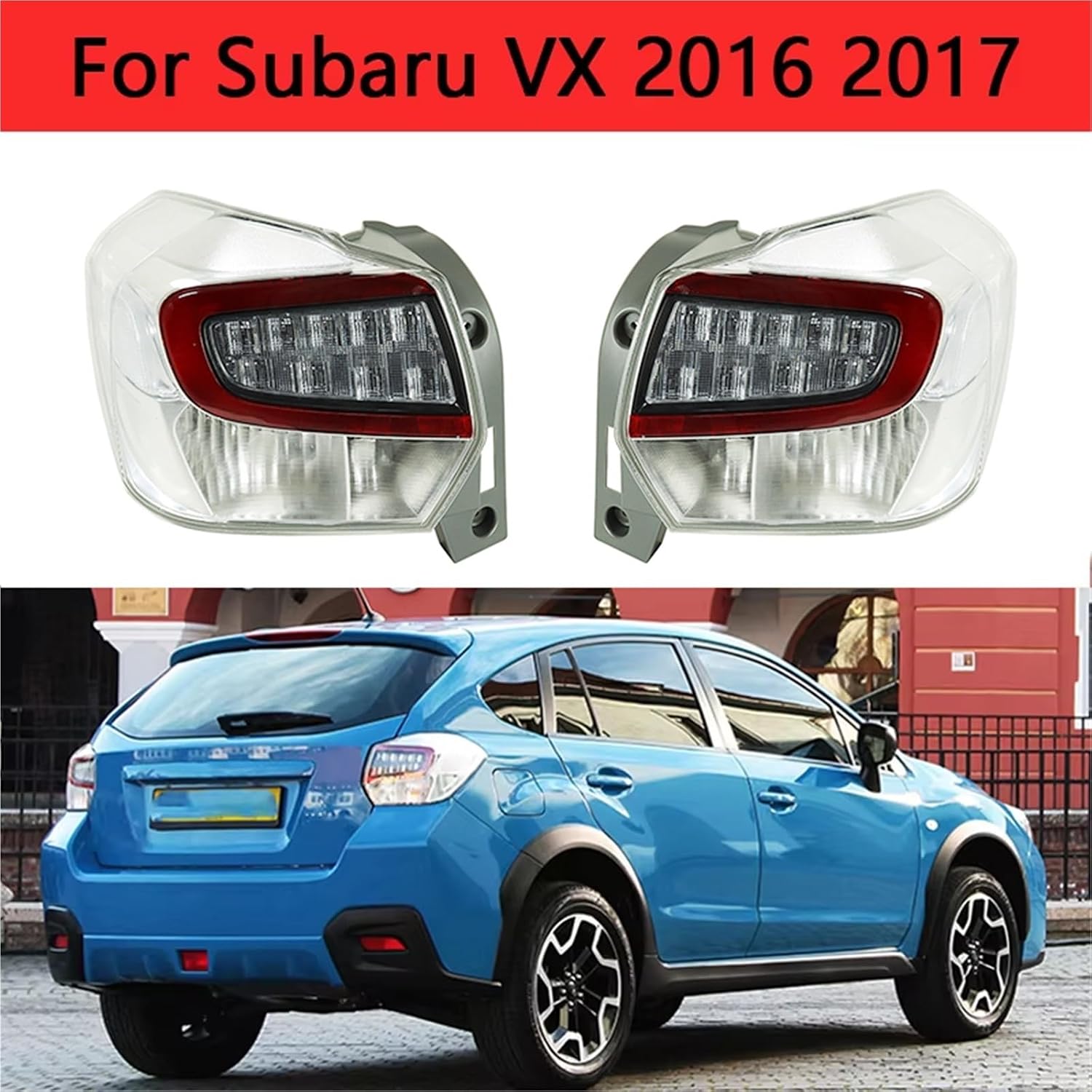Car Rear Brake Tail Light Cover Stop Lamps Housing For Subaru VX 2016 2017 84912FJ361 84912FJ370(Right)