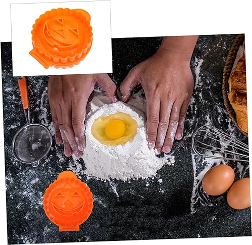 Miniatura 3 de UPKOCH 2 piezas de molde de bola de masa para Halloween, molde de prensa de arroz, kit para hacer ravioles, herramientas para niños, prensatelas de