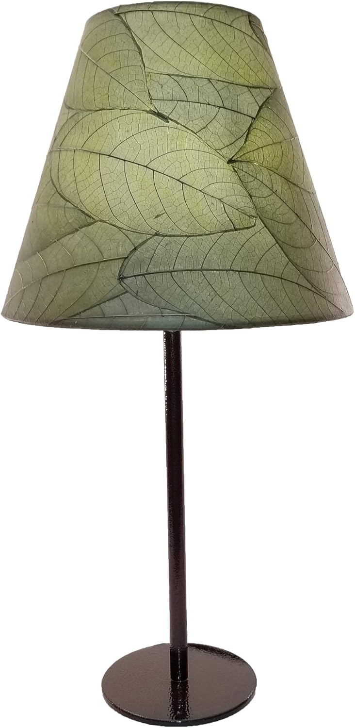 Eangee Home Design Outdoor Cube Table Lamp in Green Shade